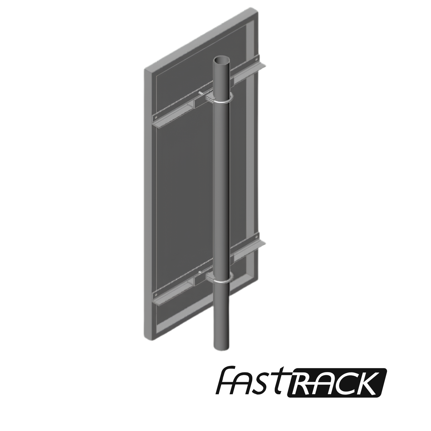 Support poteau vertical Fast-Rack VPM1-19 pour installation solaire au Québec