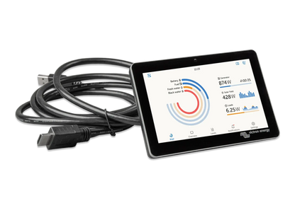 Victron GX Touch 70 | Écran tactile 7″ top-mount pour Cerbo GX – Monitoring intelligent Boutique Solaire Québec