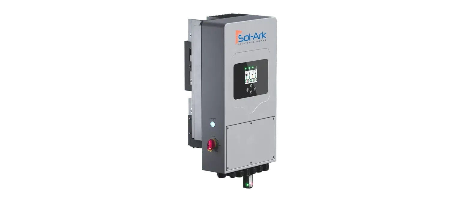 Onduleur hybride Sol-Ark 5K-1P 120V – 4.8 kW (Wi-Fi, PowerAssist, 10 ans) Boutique Solaire Québec