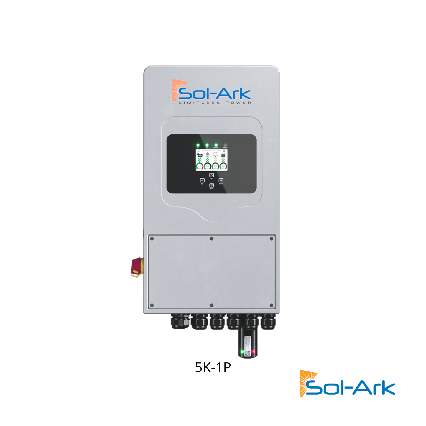 Onduleur hybride Sol-Ark 5K-1P 120V – 4.8 kW (Wi-Fi, PowerAssist, 10 ans)