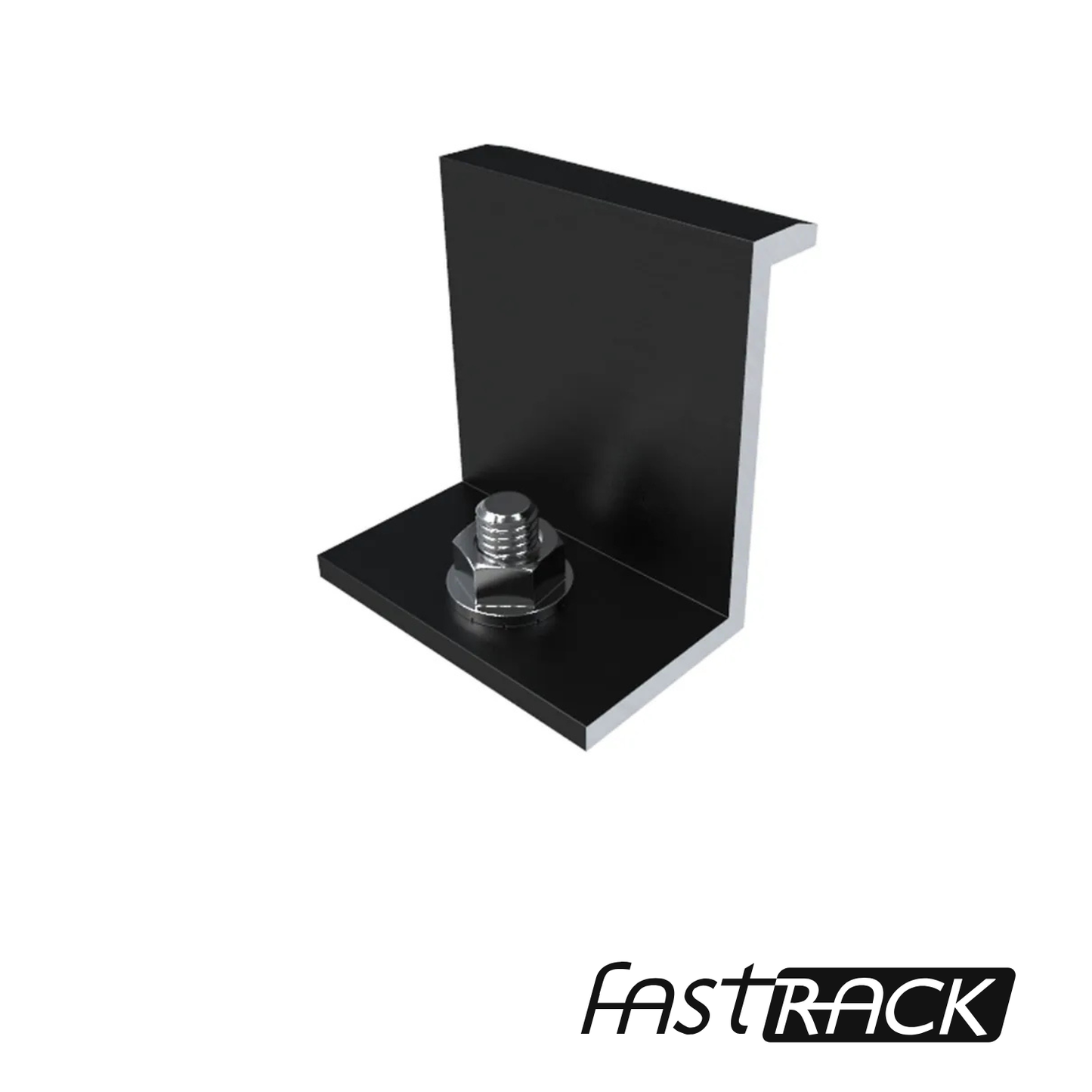 Pince fin Fast-Rack 35mm noire pour fixation de panneaux solaires au Québec